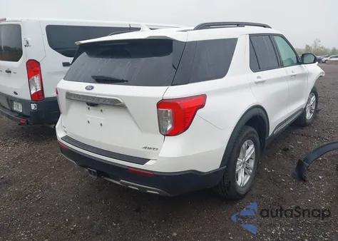 2021 Ford Explorer Xlt из США, поврежденный, VIN 1FMSK8DH2MGA81156